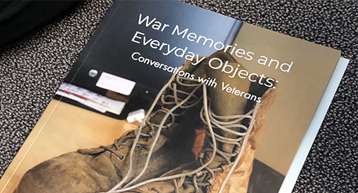 Cover of history book War Memories and Everyday Objects.