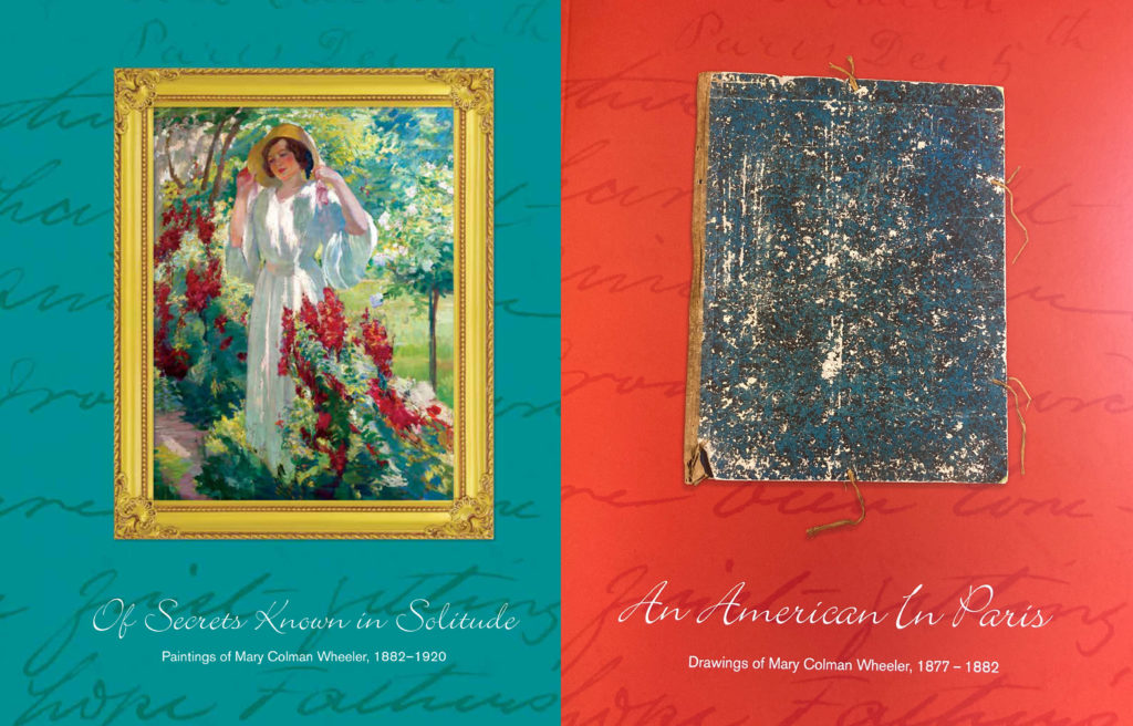 Catalogs for Mary Wheeler's drawings and paintings