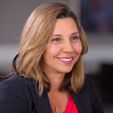 woman smiling
