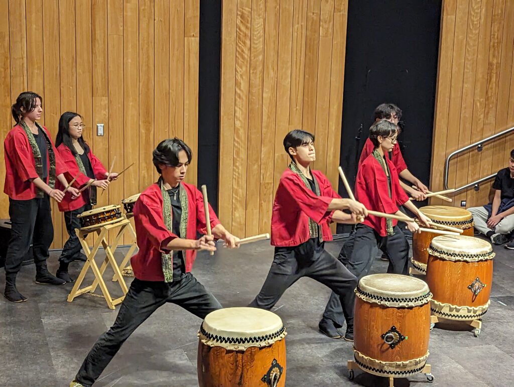 Students perform in this year's Multicultural Performance Showcase.