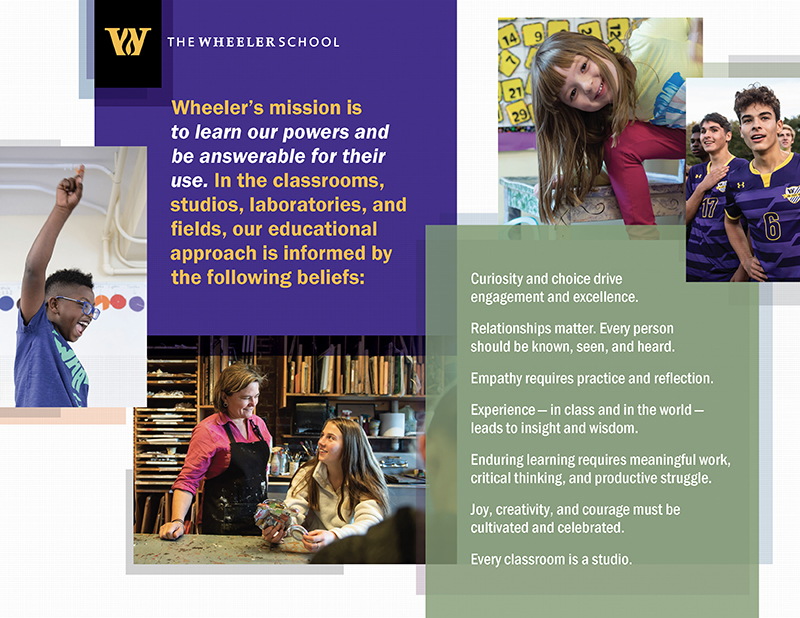 A graphic that shows Wheeler's Academic Promise.