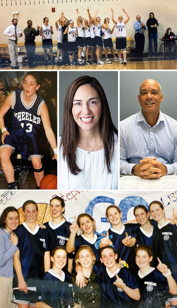 Composite image of photos of the 2023 Wheeler Athletics Hall of Fame Class.