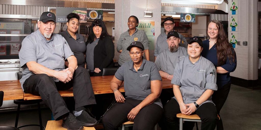 A group photo of the CulinArt Dining team